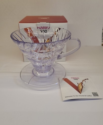 Hario v60 vdr plastic - hario, vdr-02-t