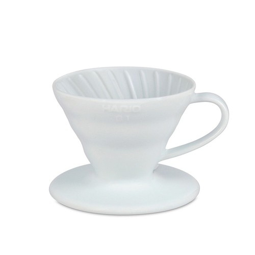 Hario white ceramic coffee - white,