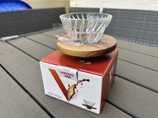 Hario V60 Olive Wood & Glass